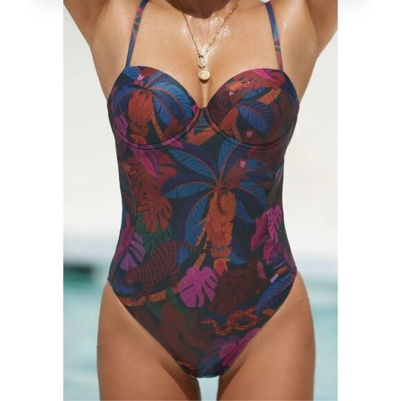 FARM Rio Other - 🔥 Sexy. Stunning. Brazilian Bombshell Vibes. 🔥 Farm Rio Sweetheart One-Piece S